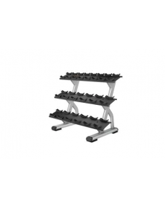 PRECOR Discovery Series 3 Tier Dumbbell Rack 