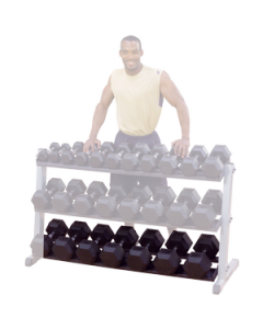 BODY-SOLID Optional Dumbbell Shelf for GDR60