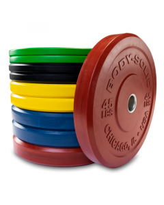BODY-SOLID OBPXC Chicago Extreme Color Bumper Plates