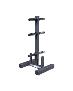 BODY-SOLID Olympic Plate Tree & Bar Holder
