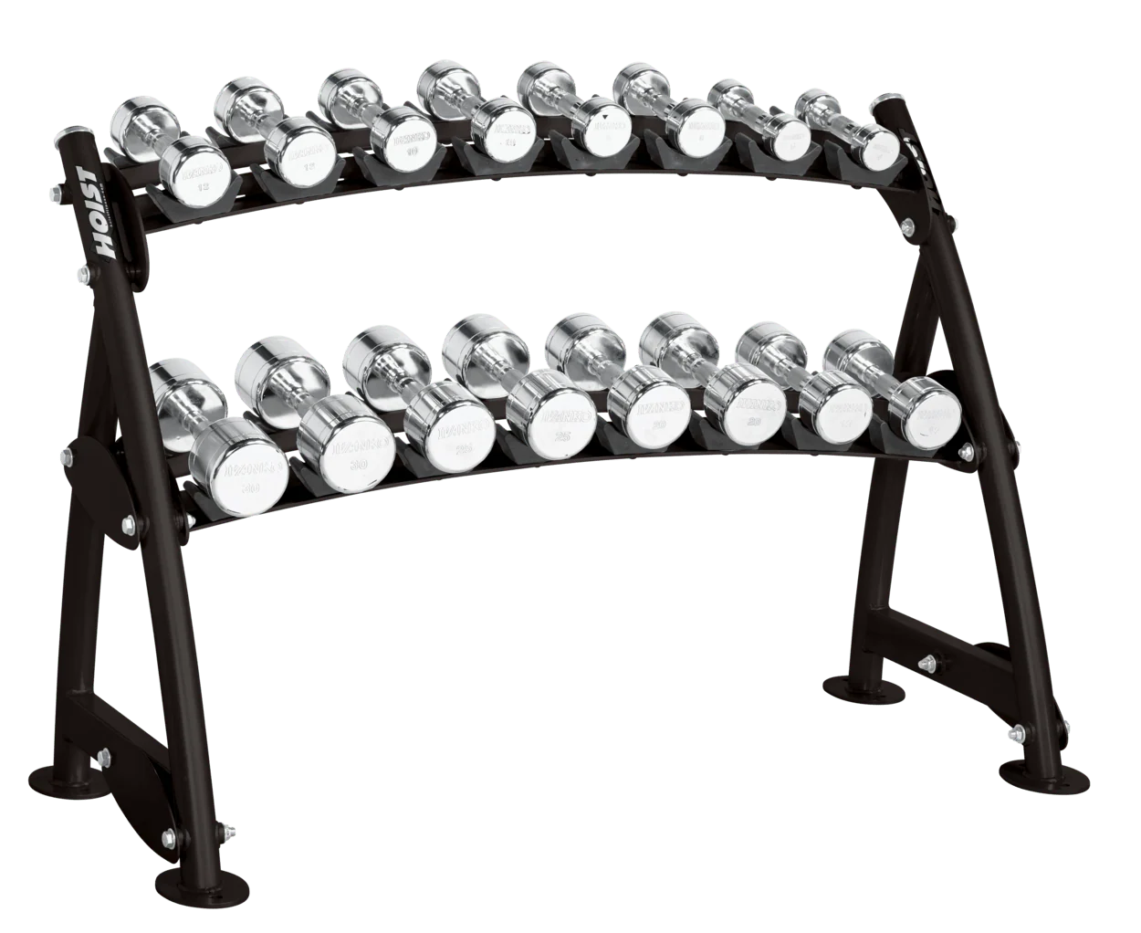 2-Tier Horizontal Beauty Bell Rack