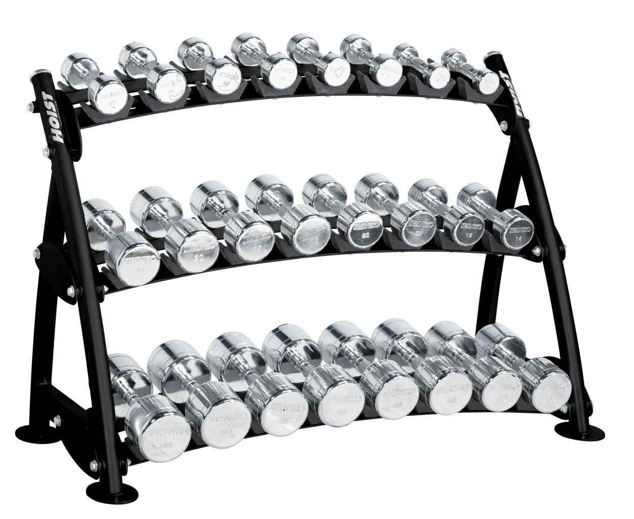 Hoist 3-Tier Horizontal Beauty Bell Rack