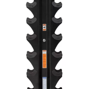 8 Pair Vertical Hex Dumbbell Rack