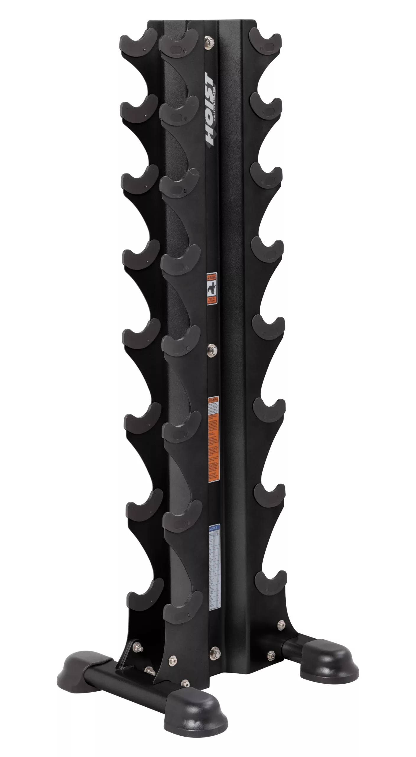 HOIST 8 Pair Vertical Hex Dumbbell Rack - Image 4