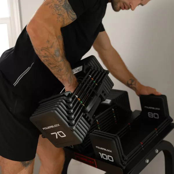 Powerblock Pro100 EXP Lifestyle Product Photo