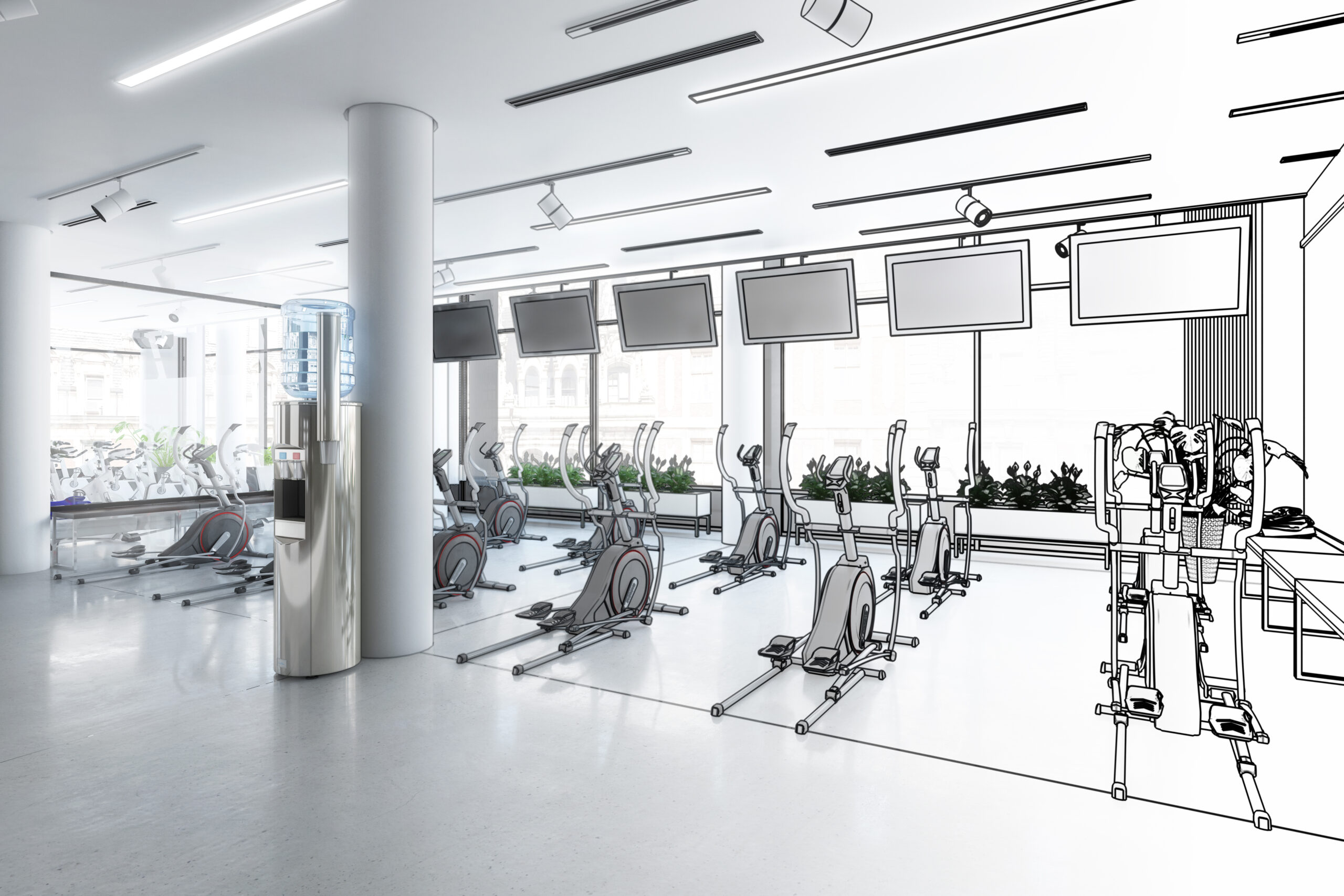 Professional Gym Design and Planning