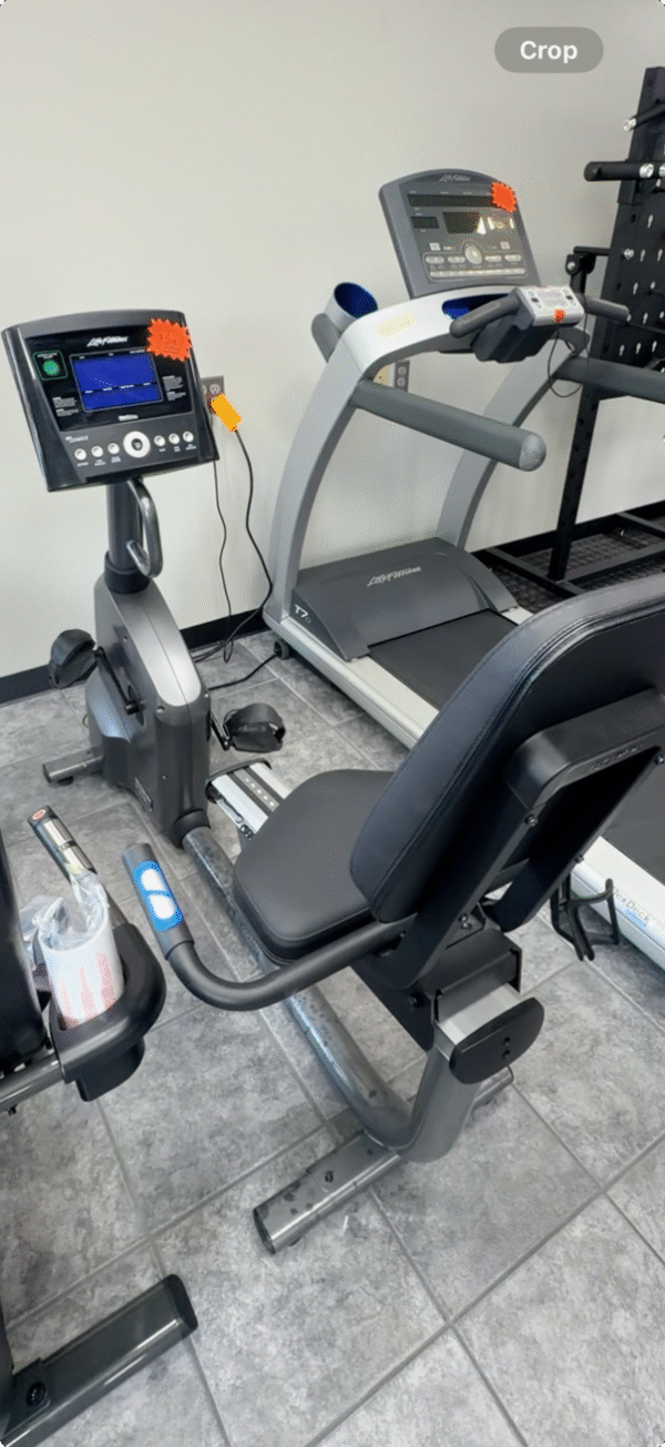 LIFEFITNESS RS1 RECUMBENT BIKE