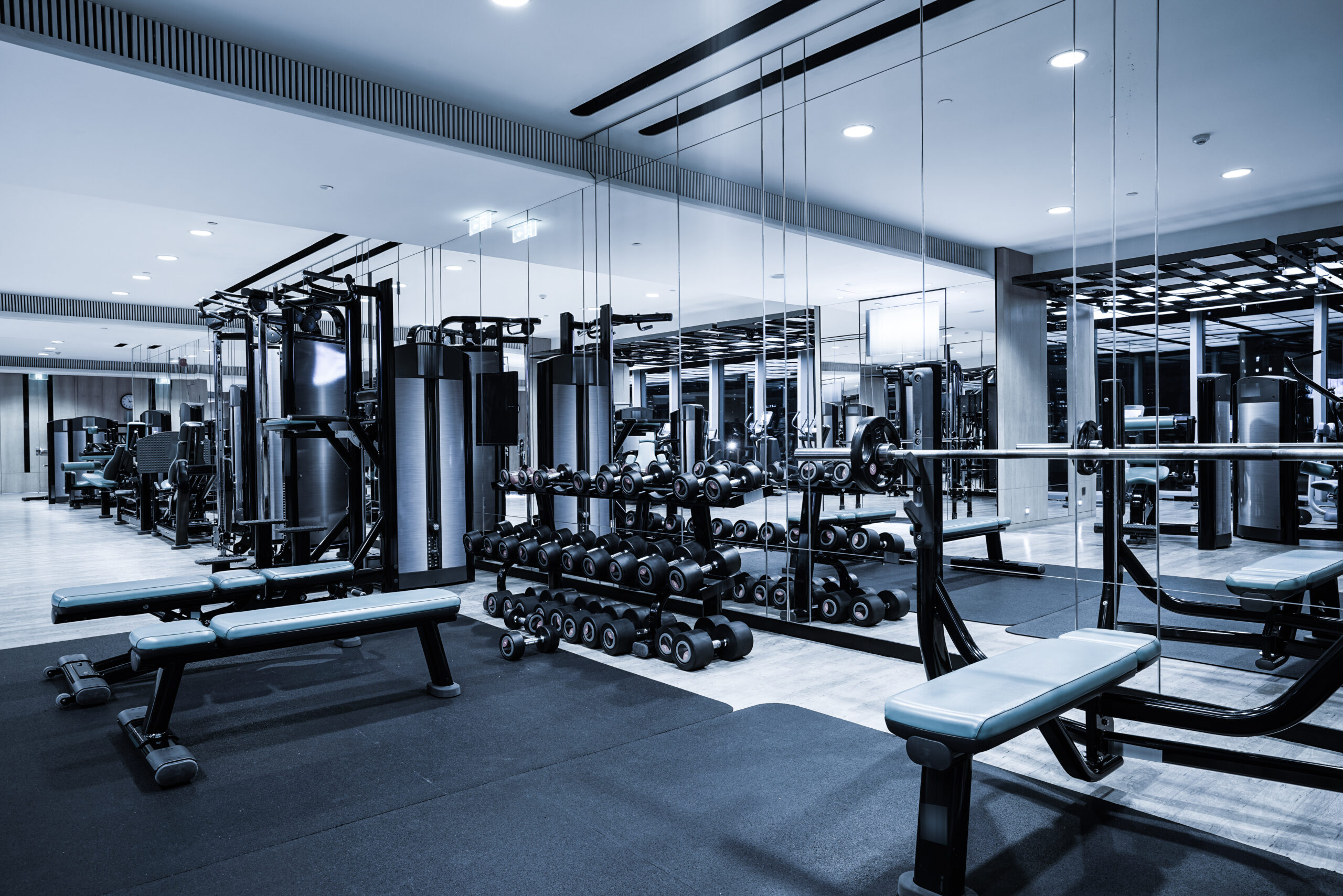 Flooring and Mirrors for Your Gym Design